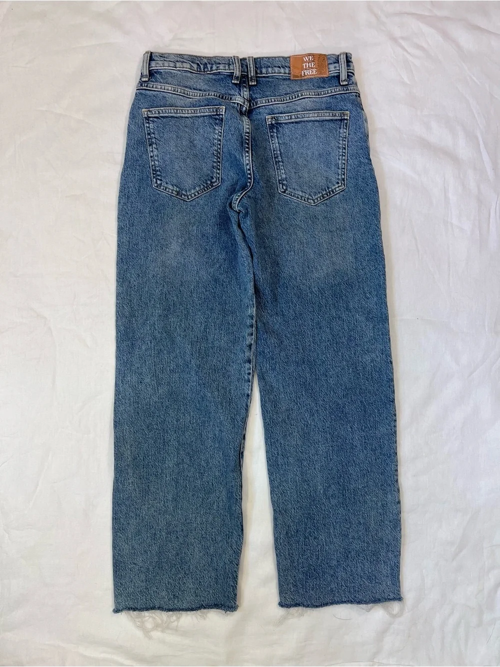 We The Free Risk Taker Raw Hem Straight Jean
